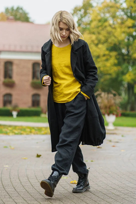 The Evelina Linen Coat