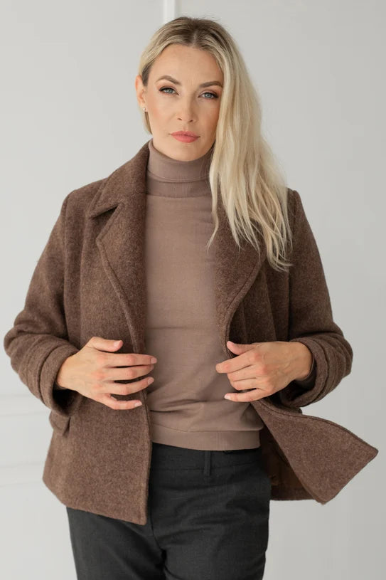The Elizabeth Double-Breasted Wool Coat