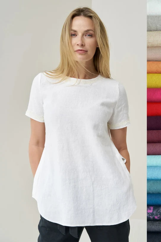 The Gerdut Relaxed Linen Blouse