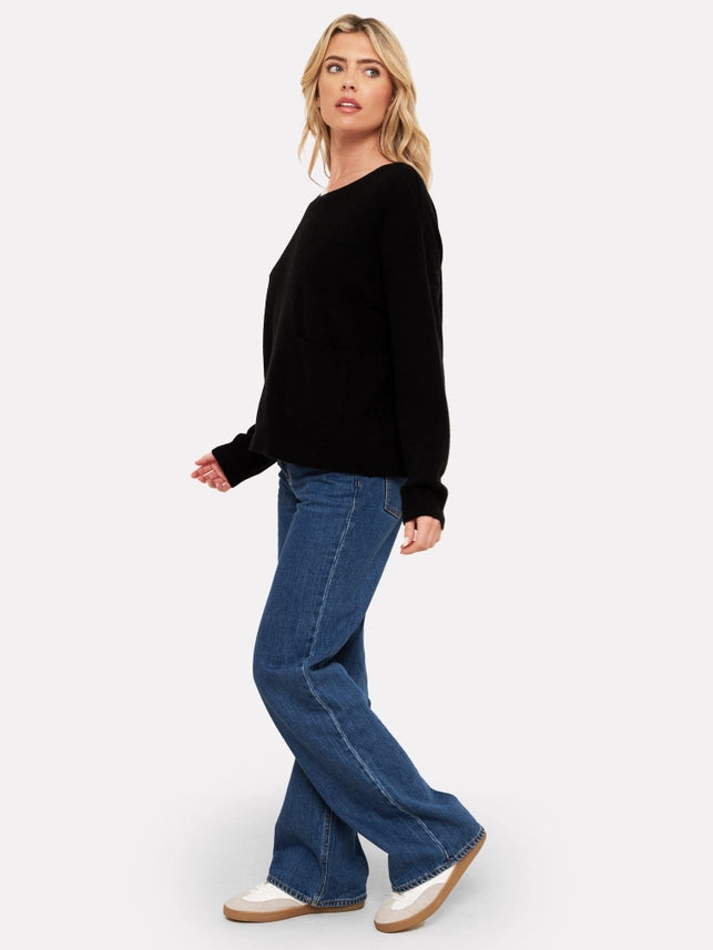 Relaxed Mongolian Cashmere Crew-Neck Jumper