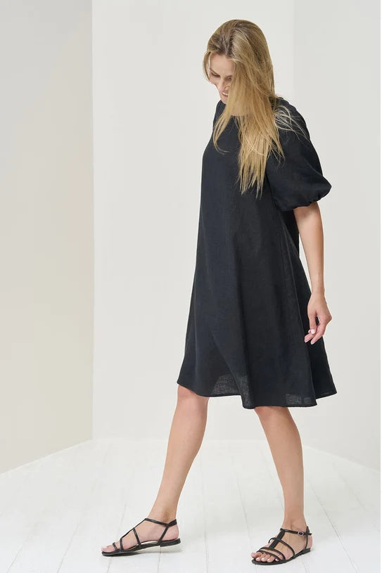 The Madre Relaxed Linen Dress