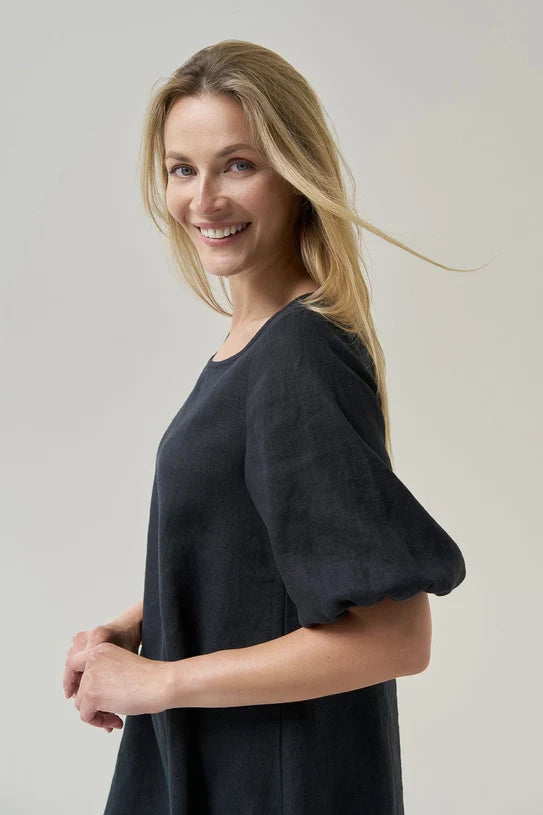 The Madre Relaxed Linen Dress