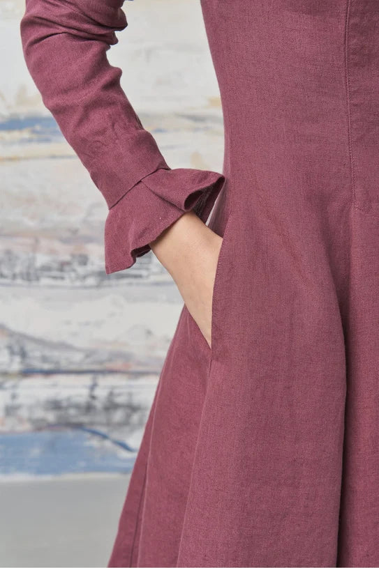 The Justina Linen Dress
