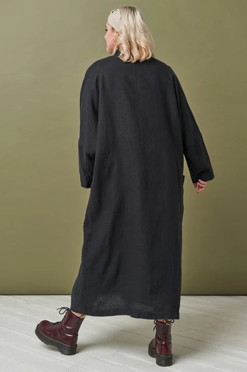The Nikan Linen Kimono Coat