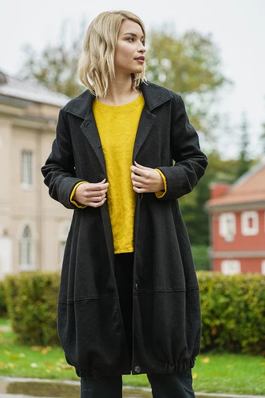 The Evelina Linen Coat