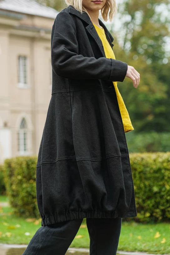 The Evelina Linen Coat