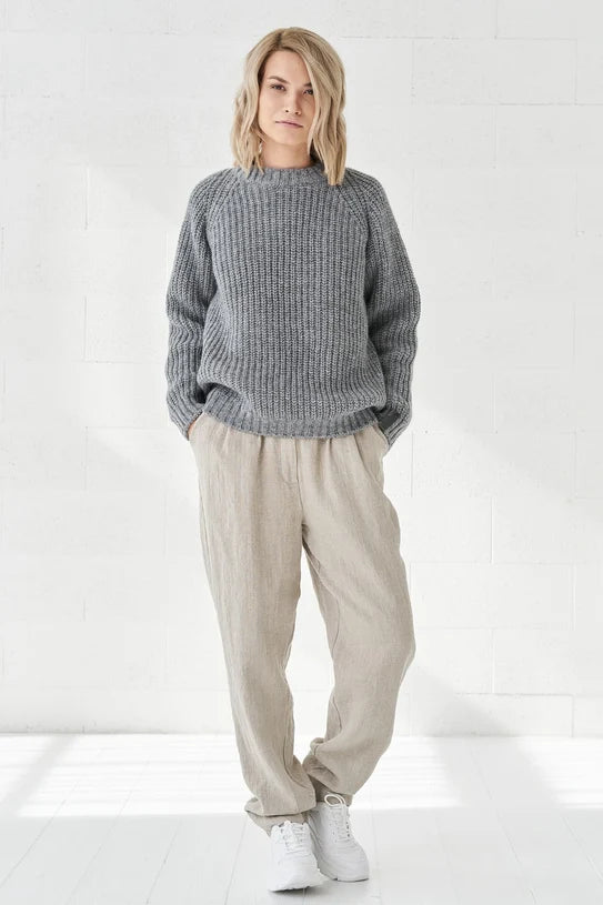 The Alexander Merino Wool Sweater – Grey