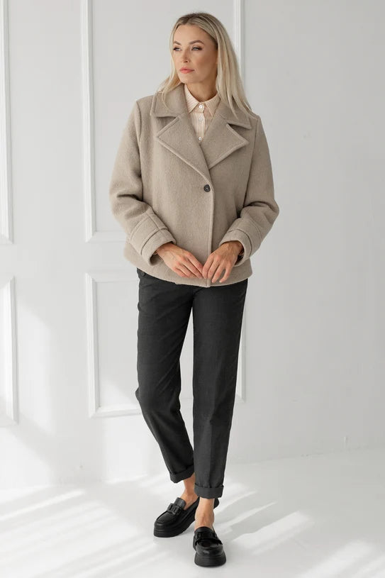 The Elizabeth Double-Breasted Wool Coat