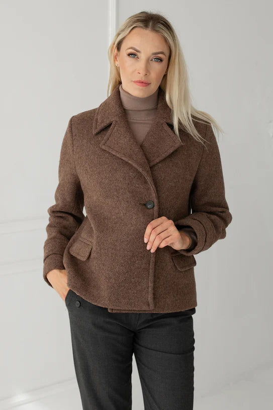 The Elizabeth Double-Breasted Wool Coat