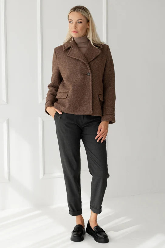 The Elizabeth Double-Breasted Wool Coat