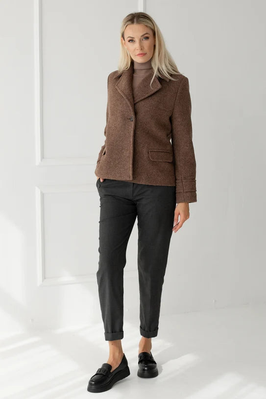 The Elizabeth Double-Breasted Wool Coat