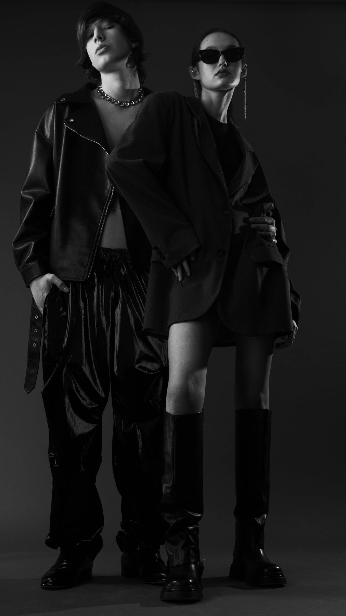 LOOK 02 / BLACK TAILORING