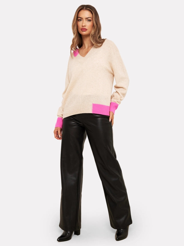 Maria Cashmere V-Neck Jumper